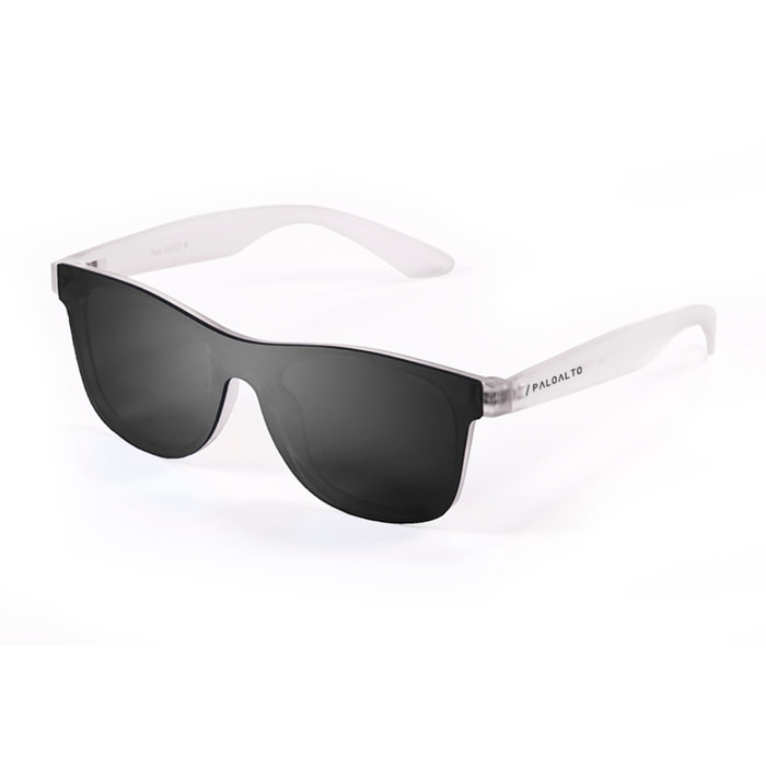 Gafas de sol PALO ALTO DALSTON - Blanco mate transparente / Plana ahumada