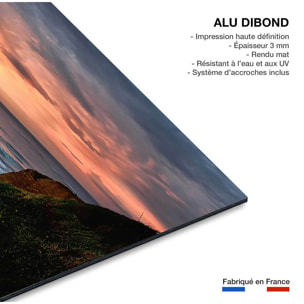 Tableau cadre moderne hendaye les deux jumeaux Tableau alu Dibond