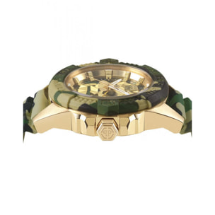 Orologio Philipp Plein THE SKULL Silicone Camouflage