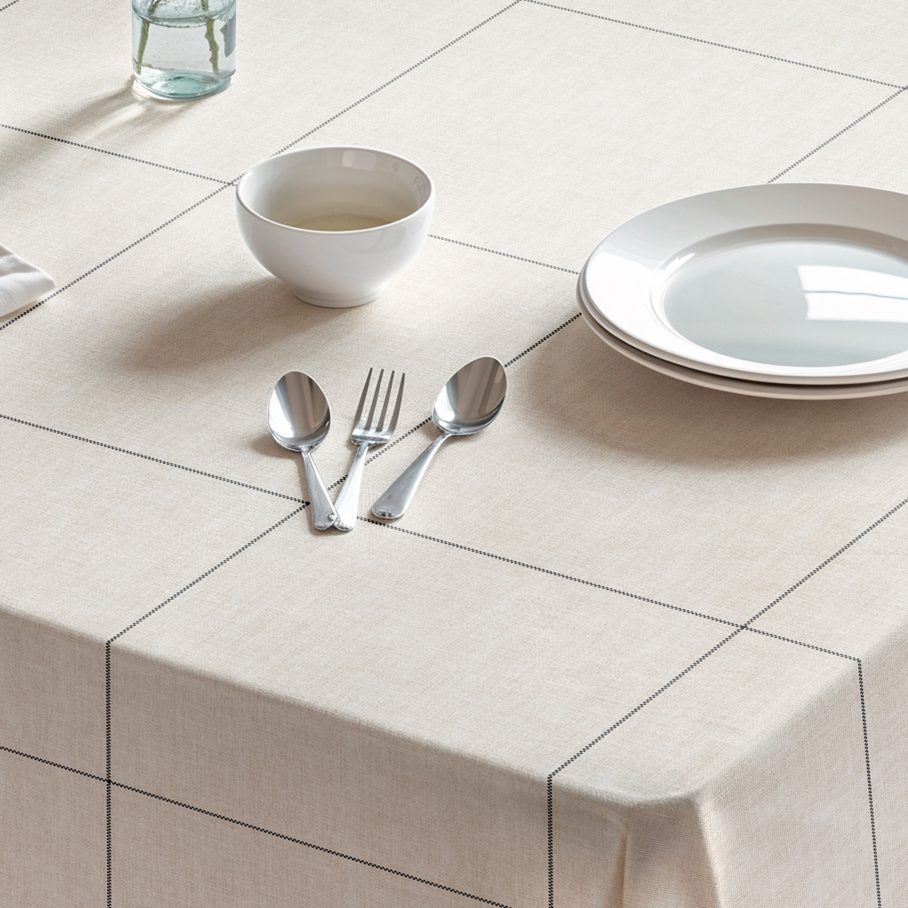 Mantel estampado antimanchas LAO NATURAL