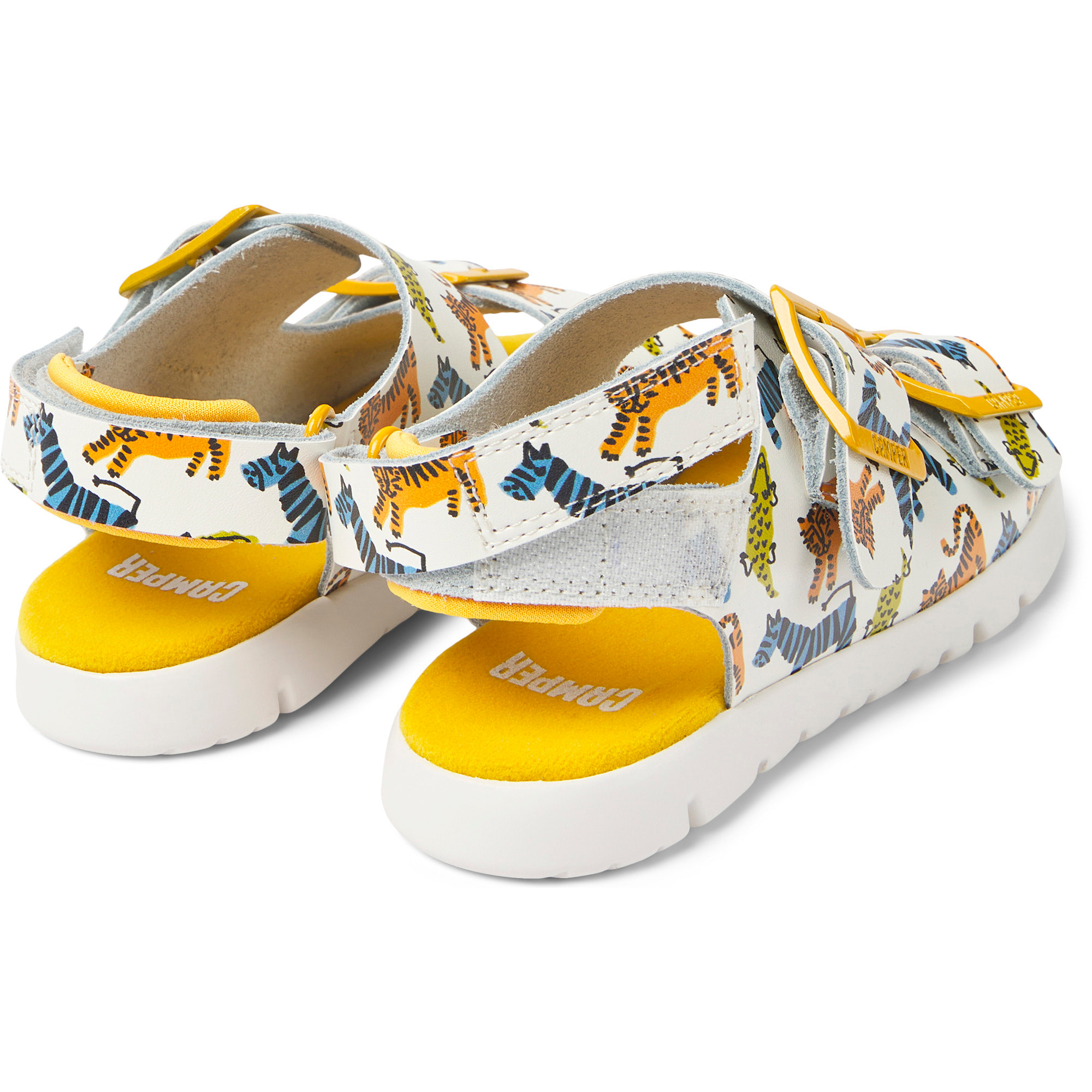 Sandalias - CAMPER Oruga - Multicolor - Cuero liso
