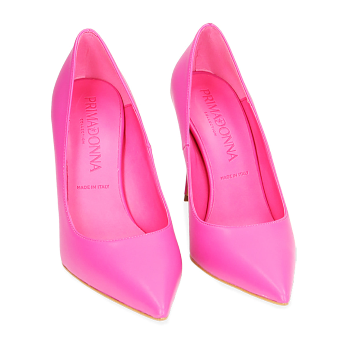 Zapatos de salón fucsia, tacón de 11 cm