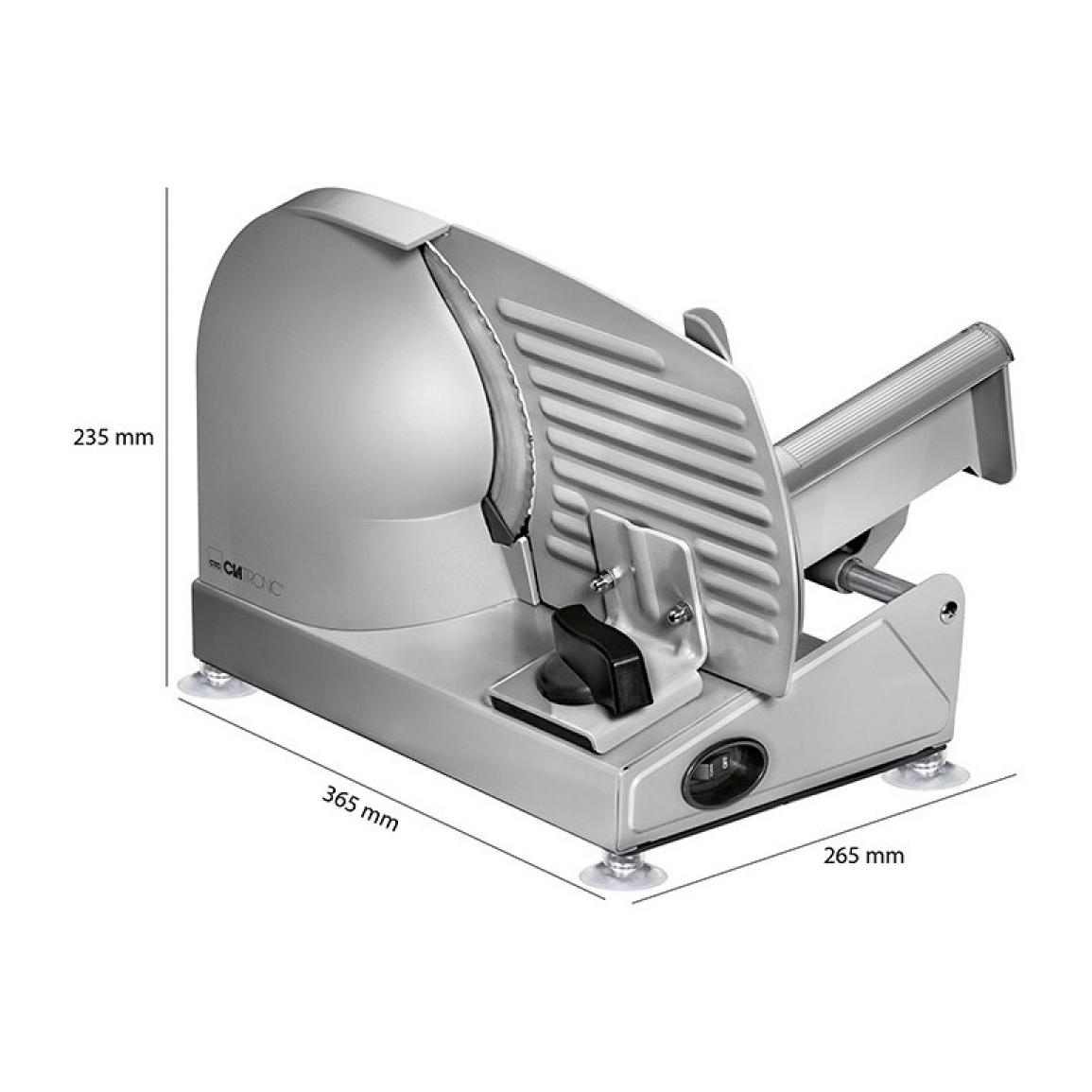 Trancheuse électrique Clatronic MA 3585 Silver