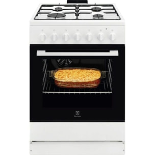 Electrolux Cucina a libera installazione mista piano a gas + forno elettrico LKK620010W