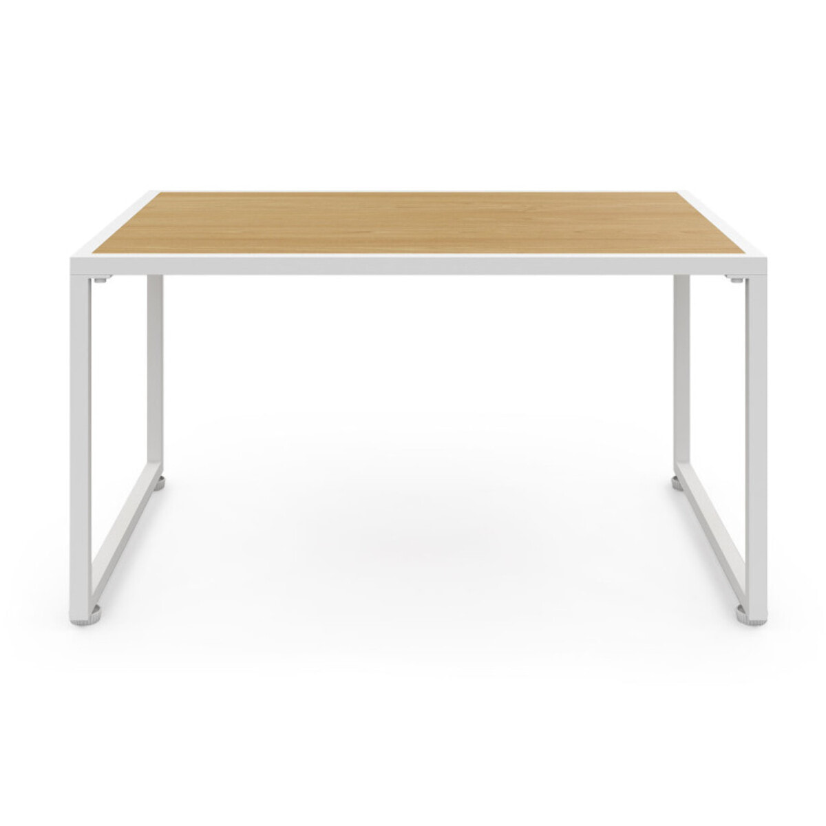 Salon de jardin Ozéa 4 places blanc et cordage