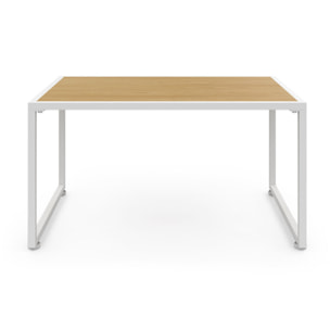 Salon de jardin Ozéa 4 places blanc et cordage