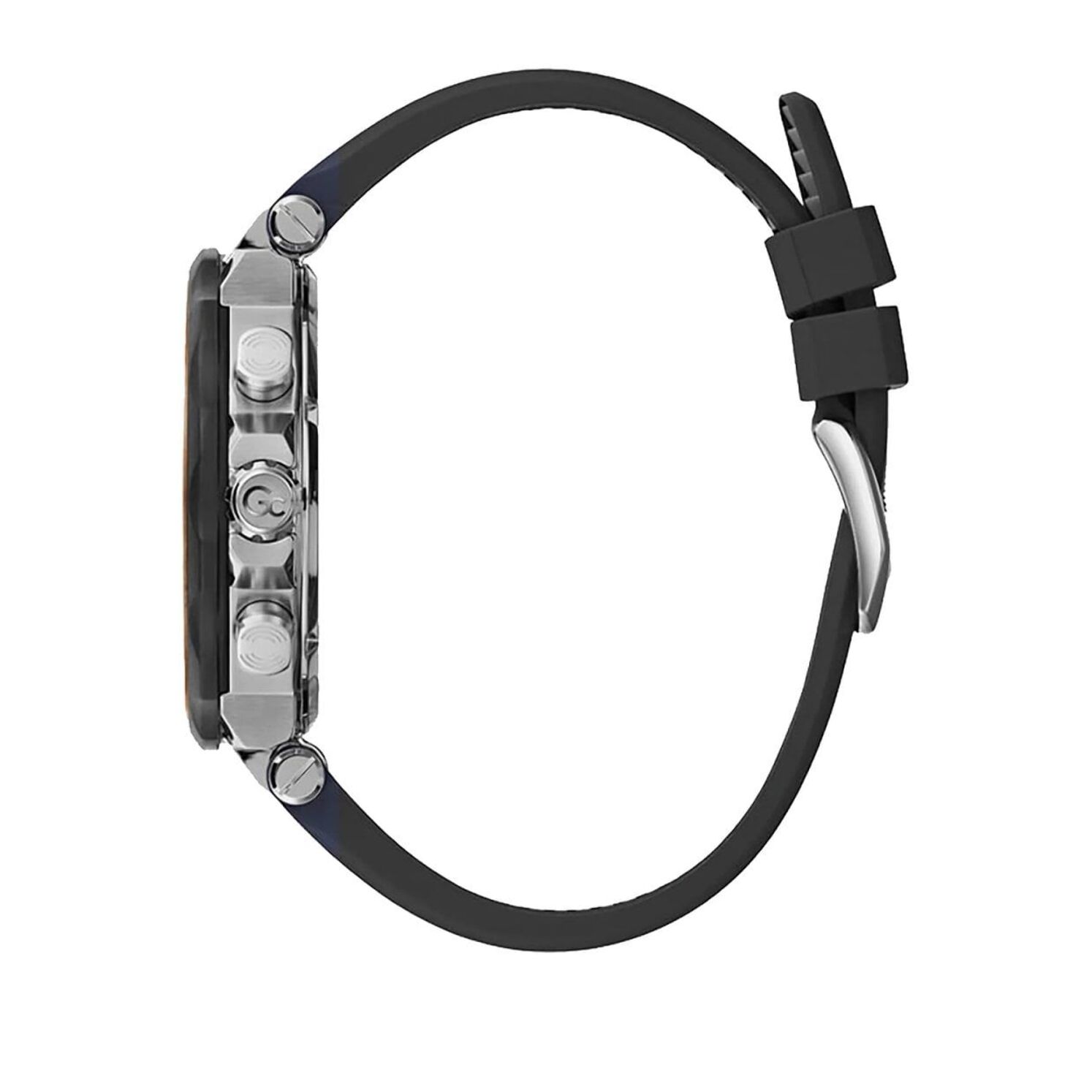 Reloj Gc Y63003G2MF Hombre Analogico Cuarzo con Correa de Silicona