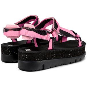 Sandalias - CAMPER Oruga Up - Multicolor - Textil técnico (poliéster reciclado)