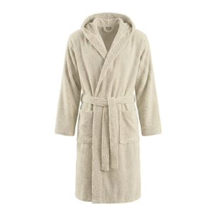 INTRECCI HOME Accappatoio Uomo e Donna, in Puro Cotone Jacquard 500 g, , Morbidezza Extra, Avvolgente, con Cappuccio e Tasche, Elegante e Confortevole,