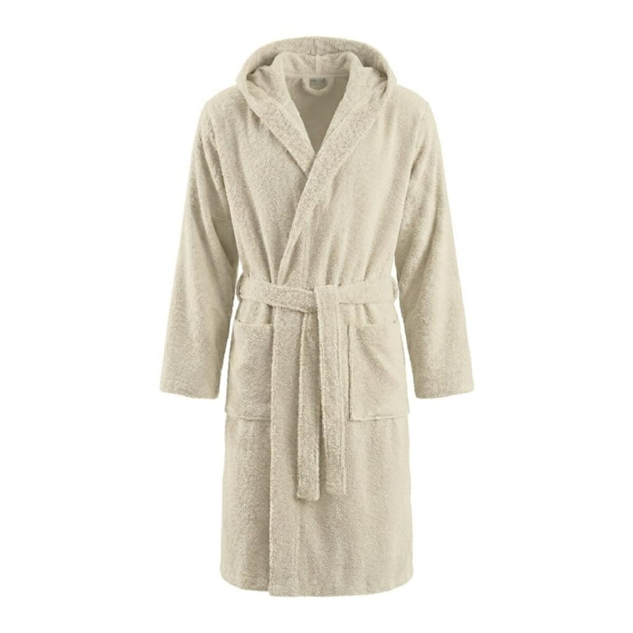 INTRECCI HOME Accappatoio Uomo e Donna, in Puro Cotone Jacquard 500 g, , Morbidezza Extra, Avvolgente, con Cappuccio e Tasche, Elegante e Confortevole,