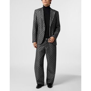 PHILIPP PLEIN Miami Vice Fit Blazer Jacquard Monogram
