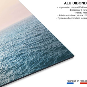 Tableau paysage mer tranquille  Tableau alu Dibond