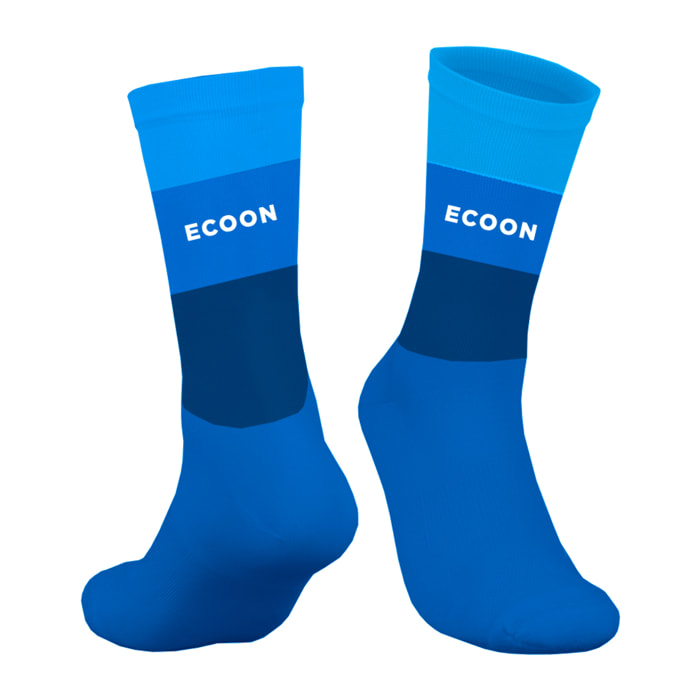 Calcetines de ciclismo unisex ECOON Marsous - Azul