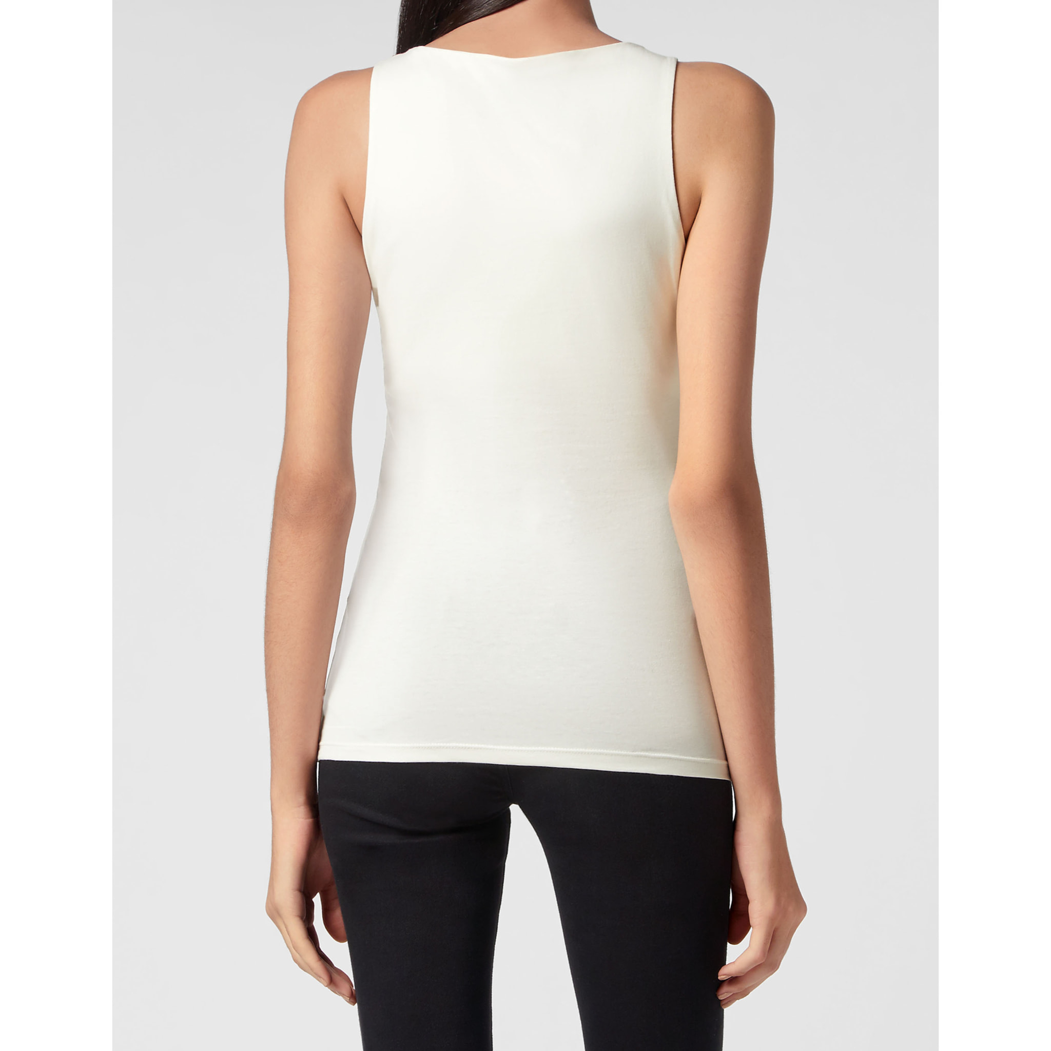 PHILIPP PLEIN Camiseta de tirantes SIGNATURE
