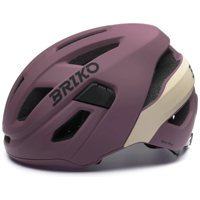 Caschi Briko Uomo Donna Rosso Aero Plus