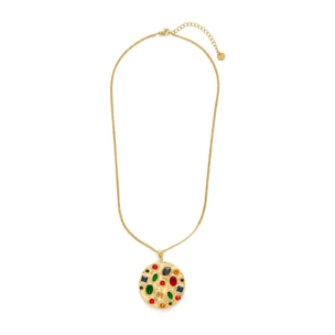Collar Fansya acabado oro amarillo 18k