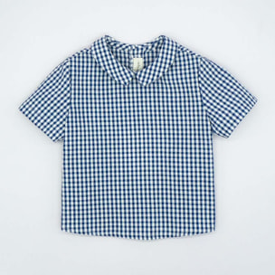 CAMISA VICHY AZUL MARINO