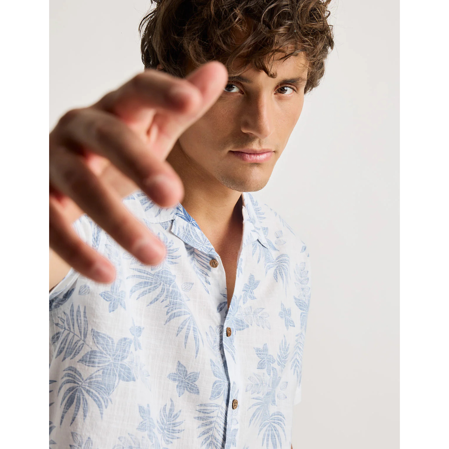 Camisa Manga Corta Blanco - Bluez