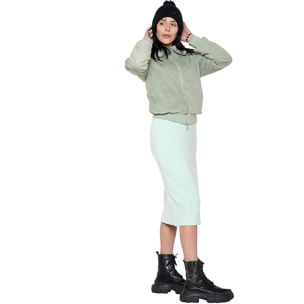 Never Without Chaqueta Sherpa suave de invierno para mujer