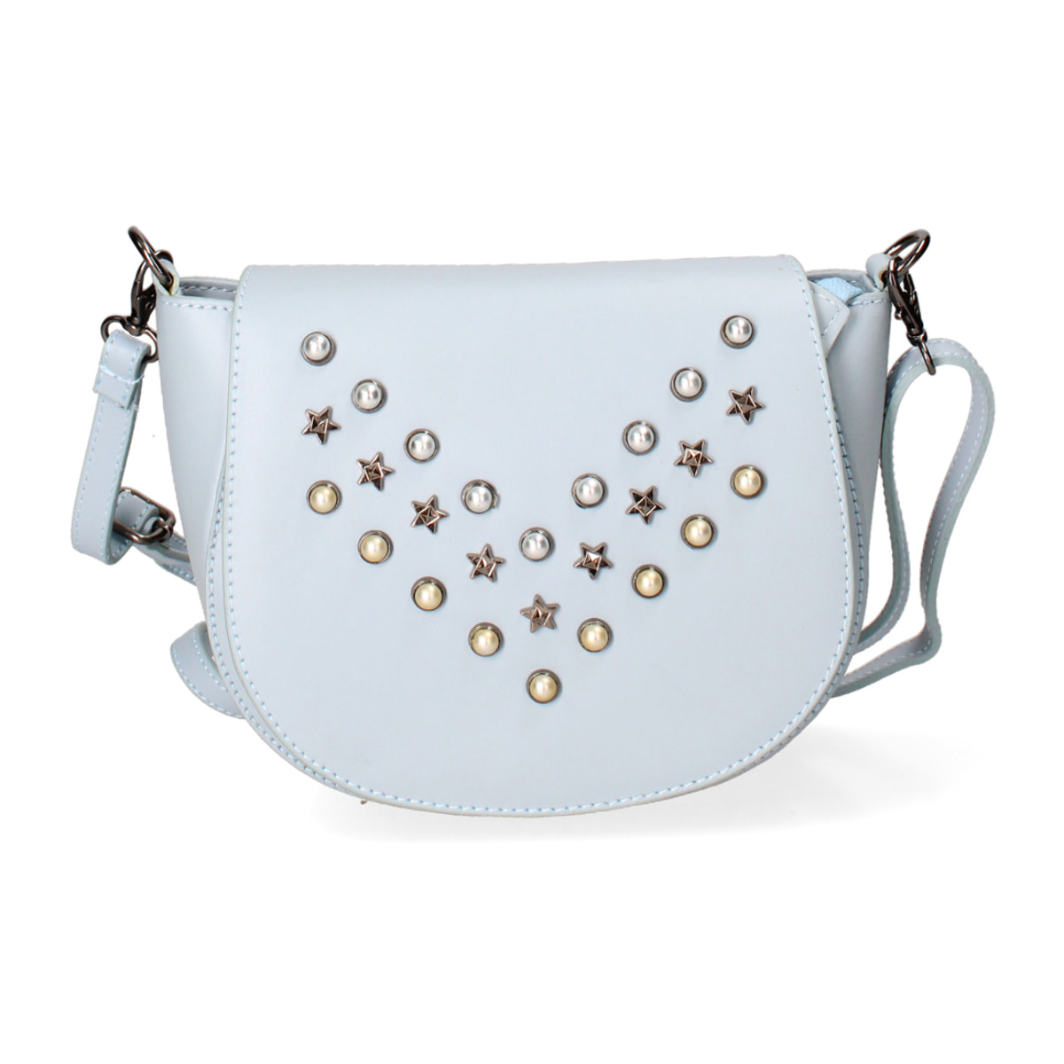 Borsa a tracolla da donna In Vera pelle Made in Italy 20x17x7 cm