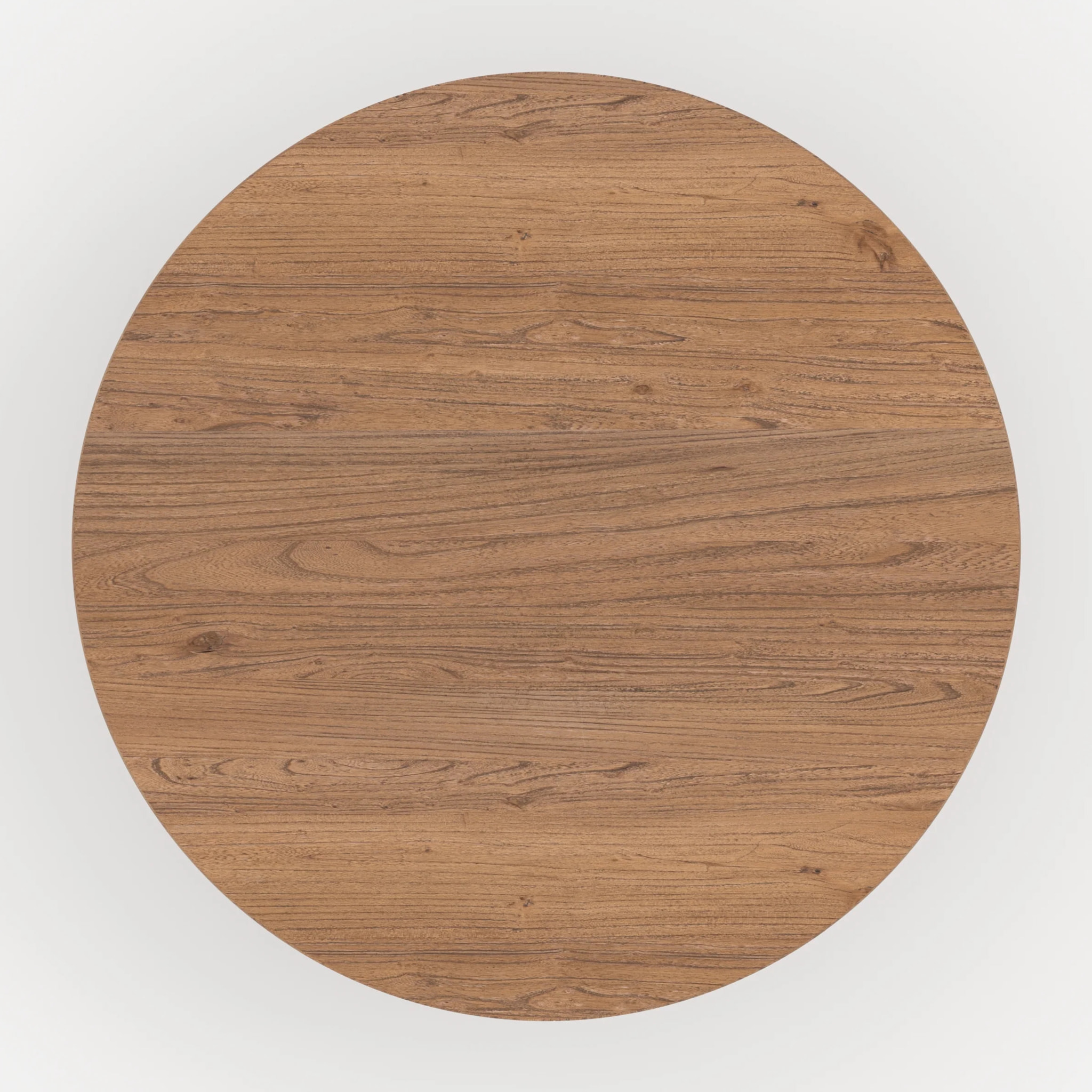 Table ronde en bois d'orme 4 personnes - Gulia