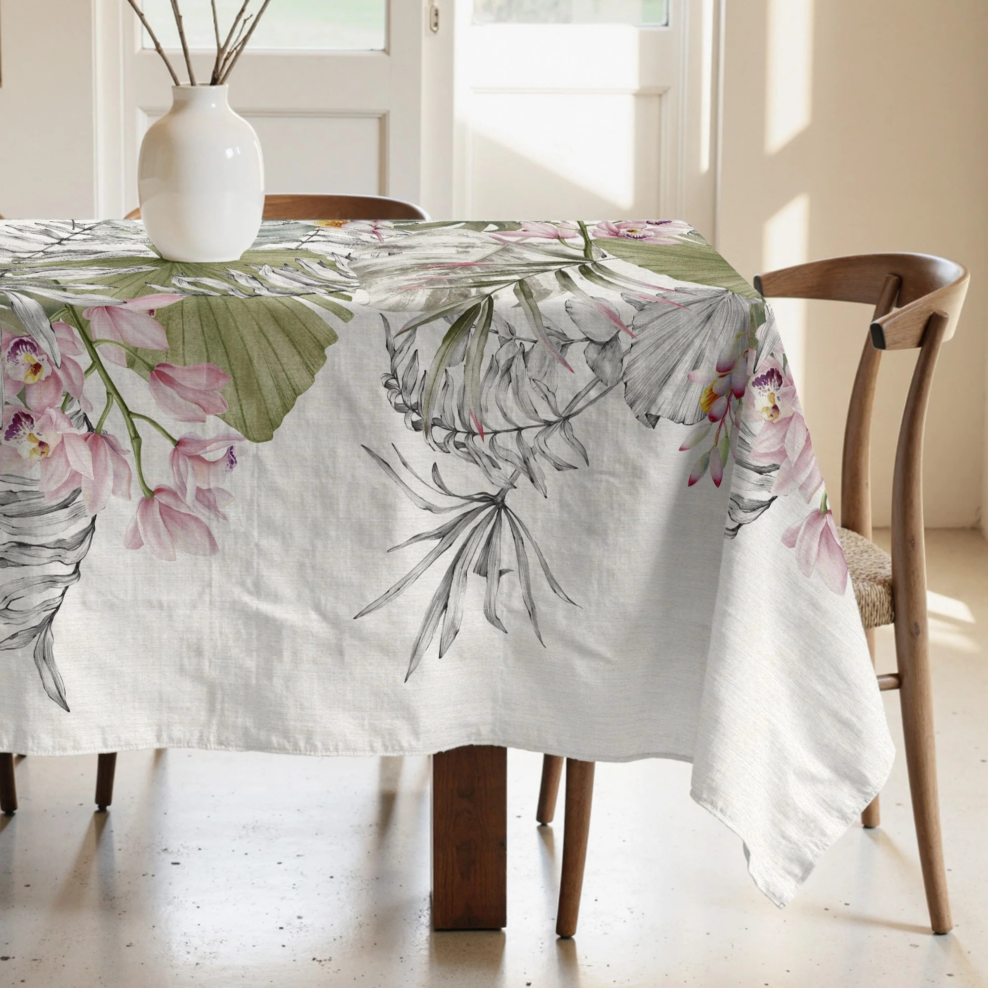 Nappe anti-taches 100% coton Khalid