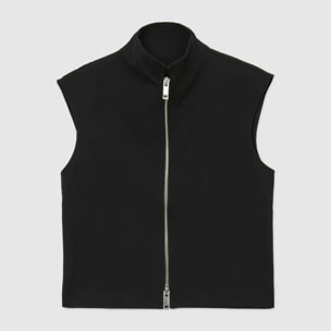 Gilet con zip