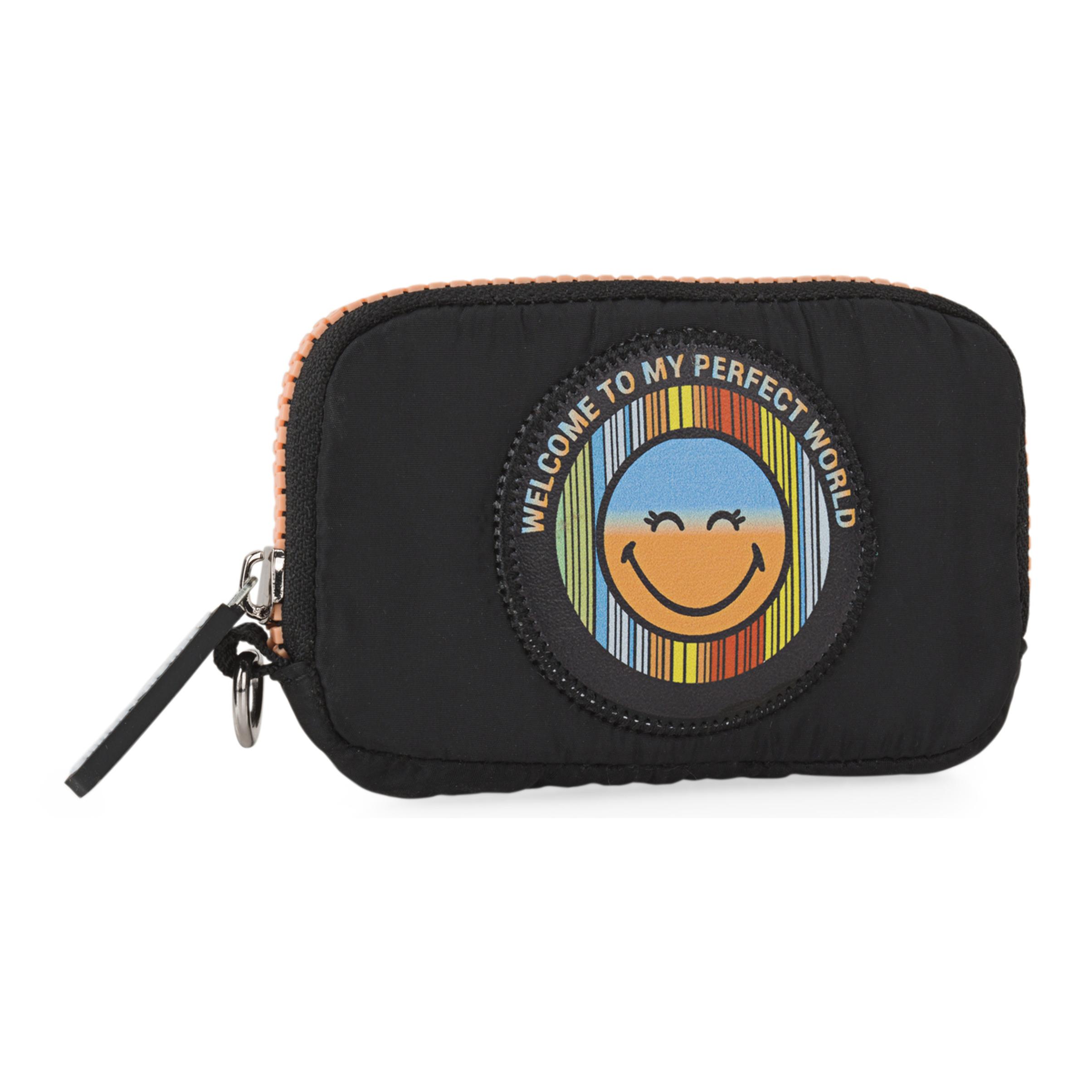 Monedero Sintetico Mujer Smiley World Smiley Negro