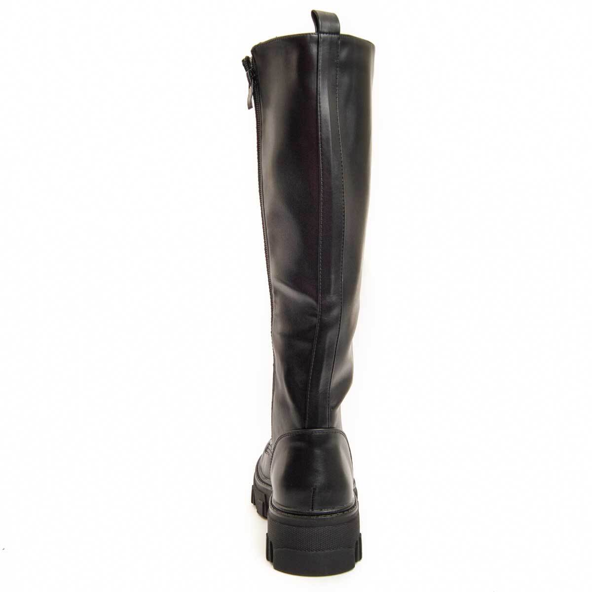 Bota de plataforma - Negro - Altura: 4 cm