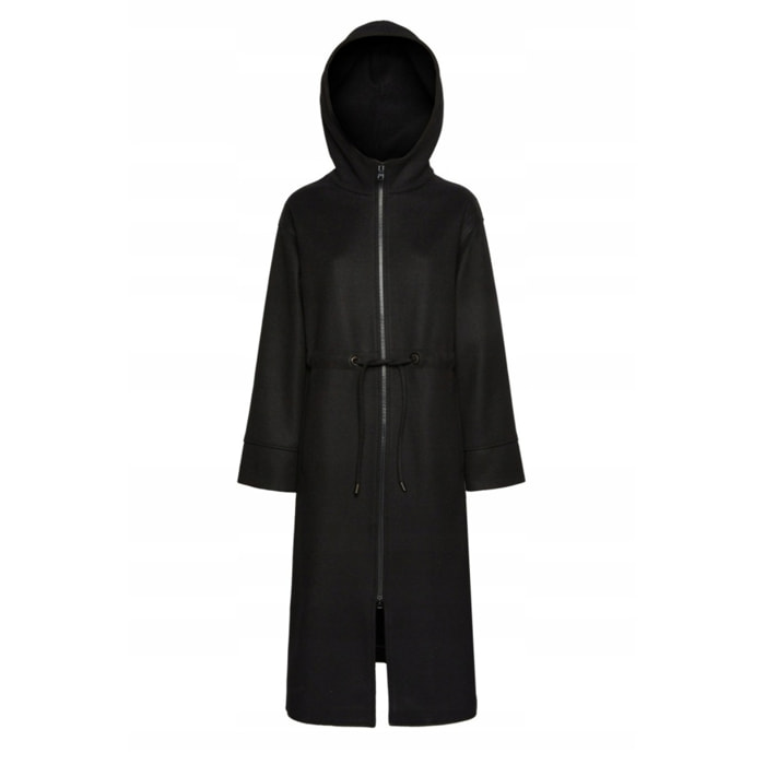 Abrigos Mujer de la marca GEOX  modelo W DORALEA LONG COAT Black