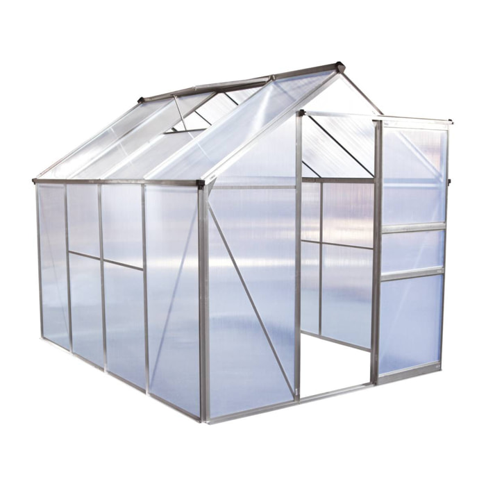 Serre jardin polycarbonate "Hortensia" 4,8m²