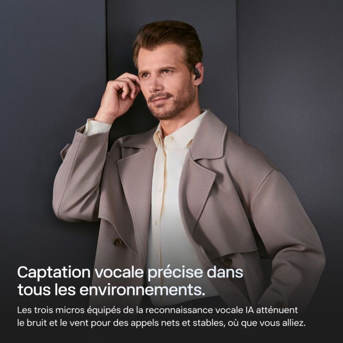 Ecouteurs SHOKZ OpenFit PRO Noir