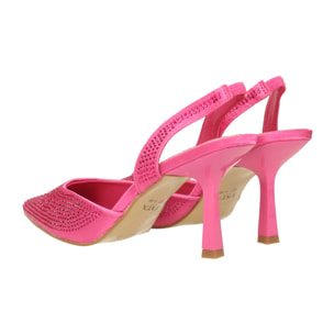 Décolleté sling back Donna Tata Italia Rosa