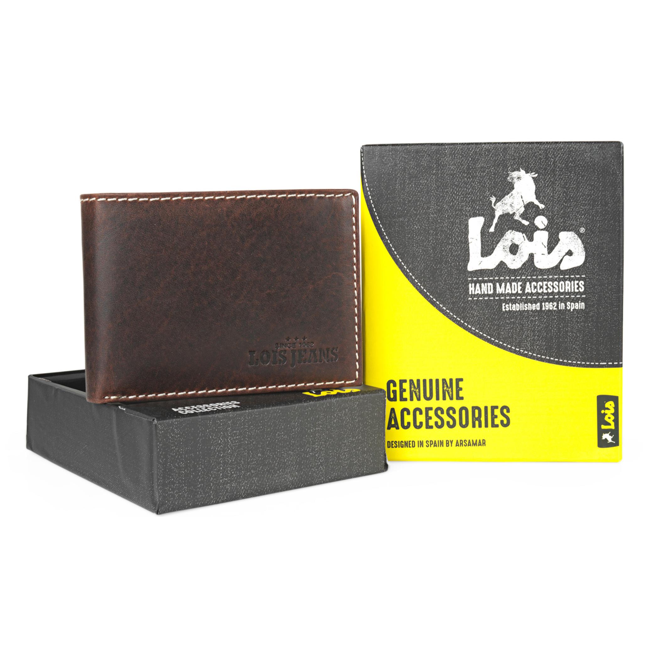 Cartera Hombre Piel Lois Valin Marron