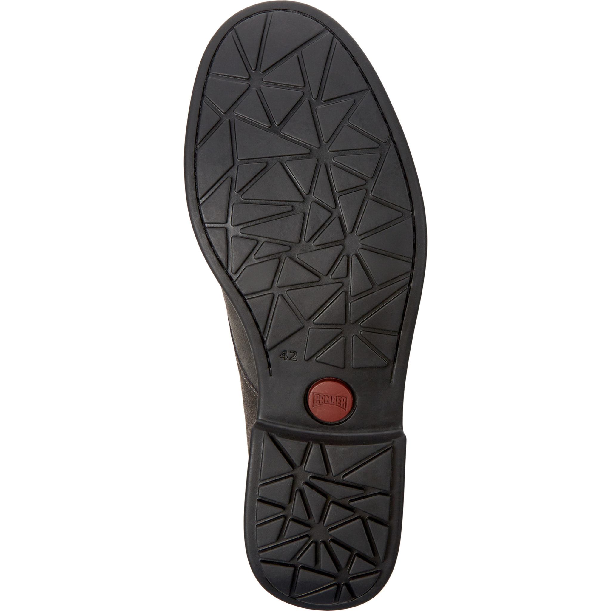 Zapatos de cordones - CAMPER 1913 - Gris - Piel de ante