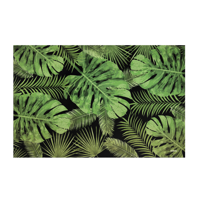 Tapis de bain Soft Excelsa- Foliage, Caoutchouc Vert