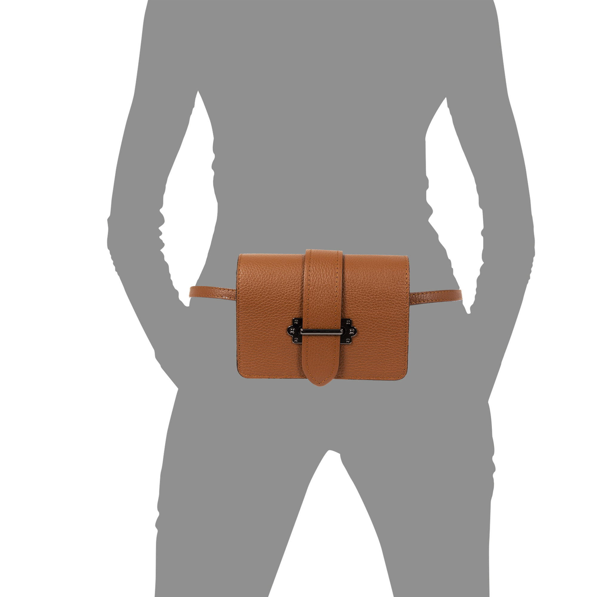 Camelia Borsa a spalla Donna. Pelle autentica Dollaro