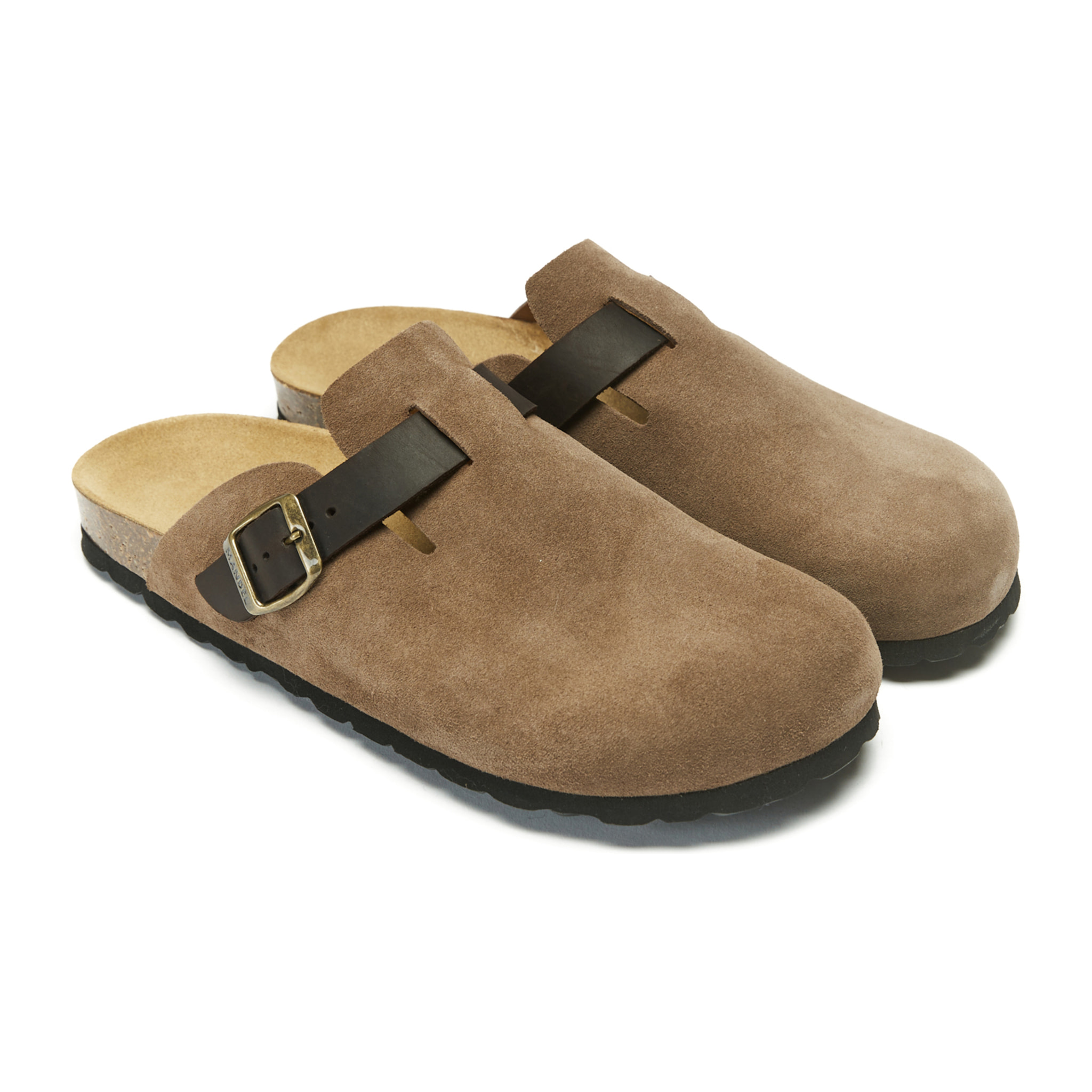 Sabot Mandèl Suede Marroncino