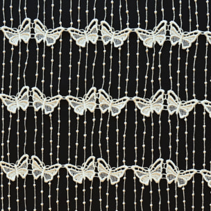 Modulable en macramé papillon - Ecru