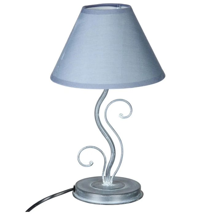 Lampe "Flores" - métal H35 cm