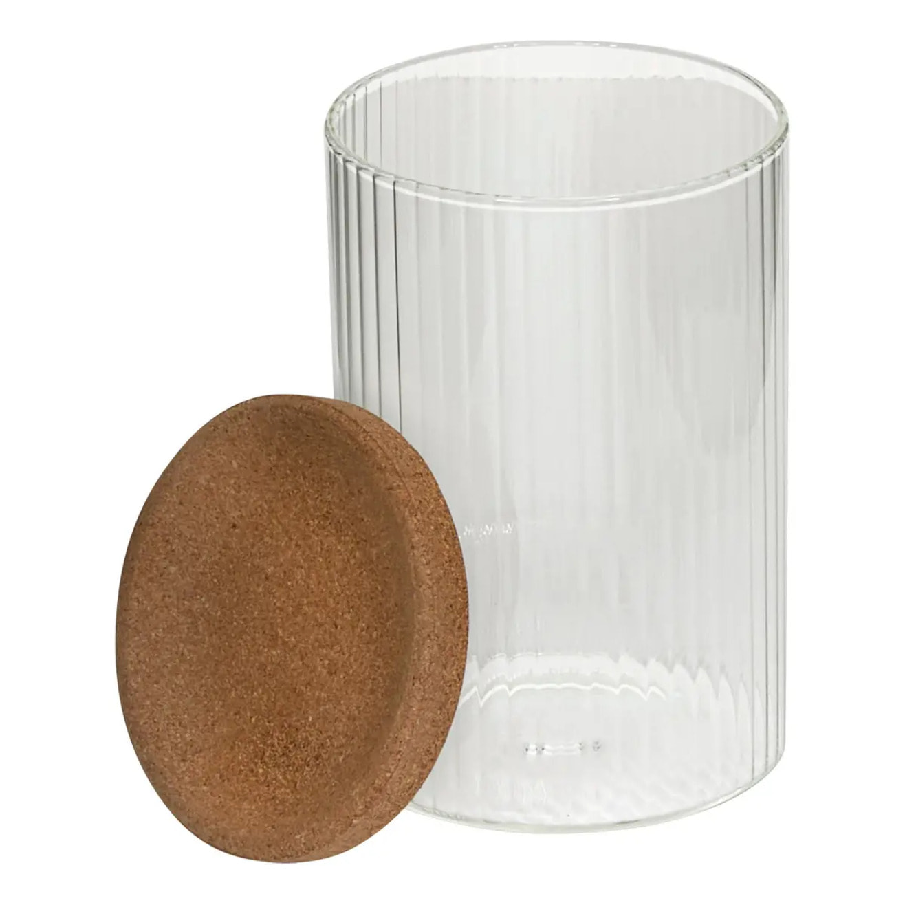 Lot de 2 organiseurs en verre avec support liège