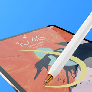 Ricambio punta in metallo per Pencil iPad generazione 1 e 2. Trasparente. Colori casuali.