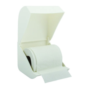 Porte Rouleau Papier Wc Mural ABS Blanc MSV