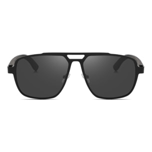 Gafas de Sol Feler 1517-11 Polarizadas de Madera Unisex 55 mm