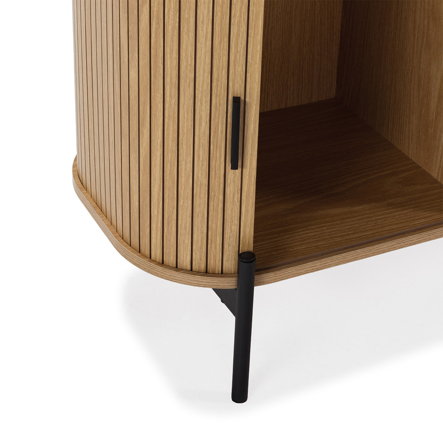 Mueble Tv Mónaco 2 puertas efecto Roble