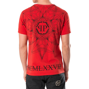 PHILIPP PLEIN T-shirt Round Neck SS "Dramatic"