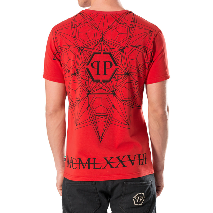 PHILIPP PLEIN T-shirt Round Neck SS "Dramatic"