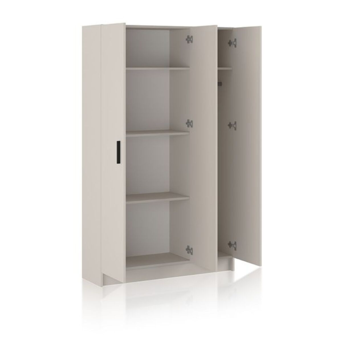 Armario Multi Useful SH 110 3 Puertas Blanco Roto