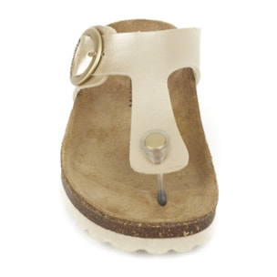 SANDALIA GRANADA BABUNKERS DORADO