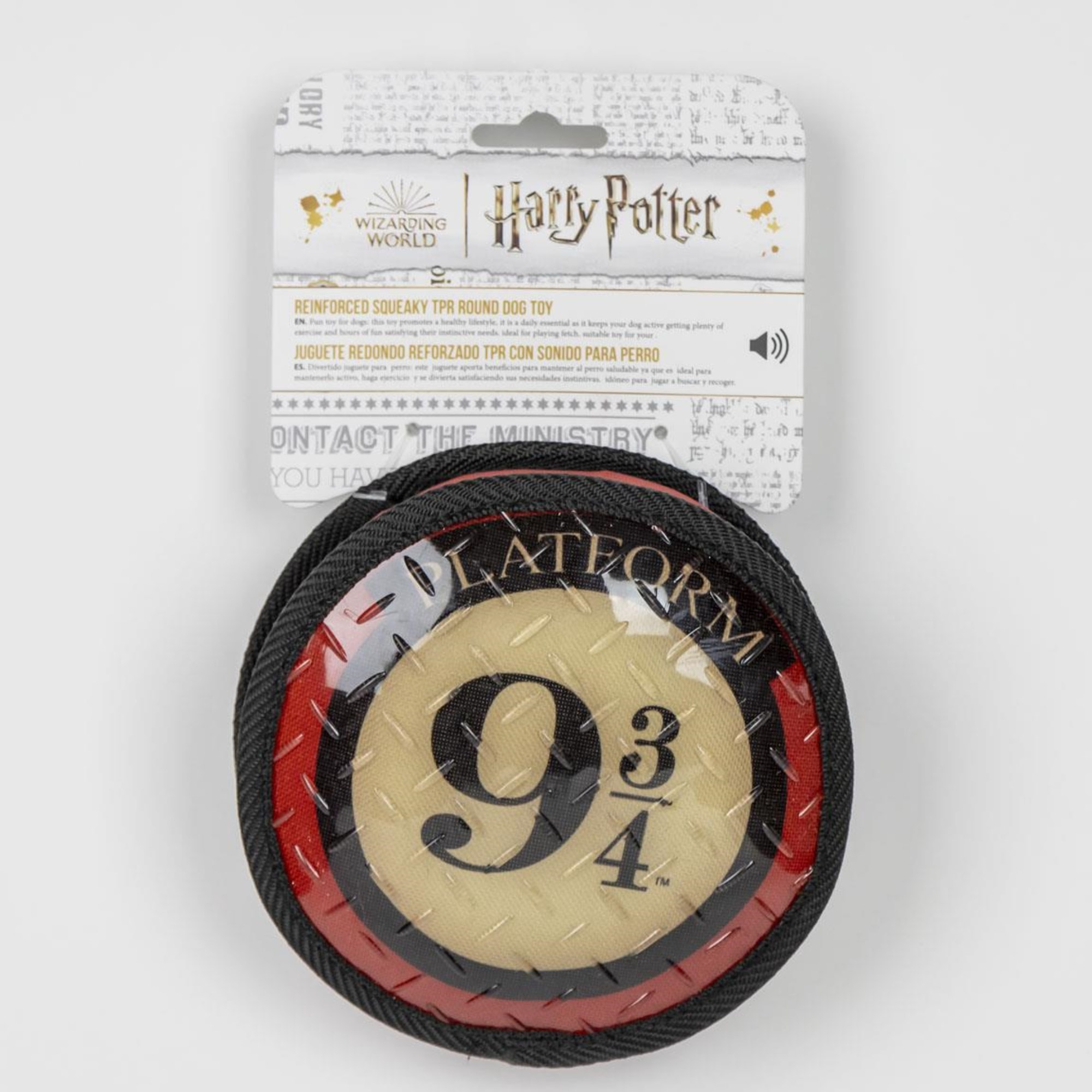 Juguete mordedor en tpr para perros diseño harry potter